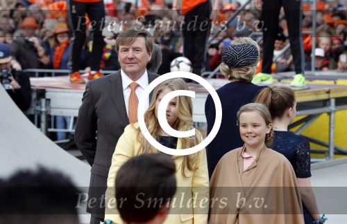 Tilburg 27 april 2017
Koningsdag in Tilburg. 
Prinses Amalia