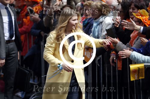 Tilburg 27 april 2017
Koningsdag in Tilburg. 
Prinses Amalia