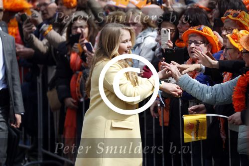 Tilburg 27 april 2017
Koningsdag in Tilburg. 
Prinses Amalia