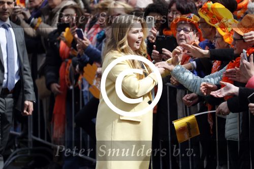 Tilburg 27 april 2017
Koningsdag in Tilburg. 
Prinses Amalia