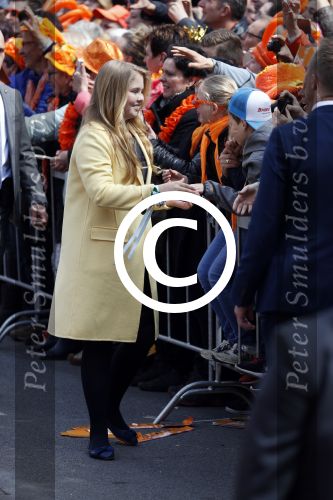 Tilburg 27 april 2017
Koningsdag in Tilburg. 
Prinses Amalia