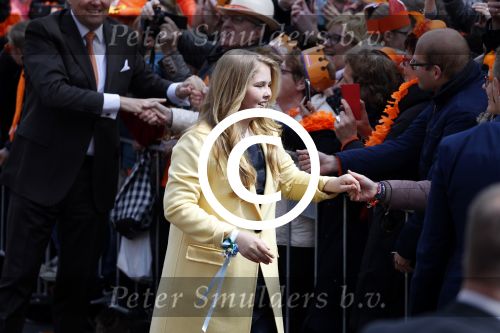 Tilburg 27 april 2017
Koningsdag in Tilburg. 
Prinses Amalia