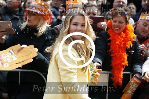 Tilburg 27 april 2017
Koningsdag in Tilburg. 
Prinses Amalia