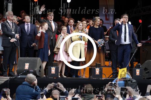 Tilburg 27 april 2017
Koningsdag in Tilburg. 
Prinses Amalia