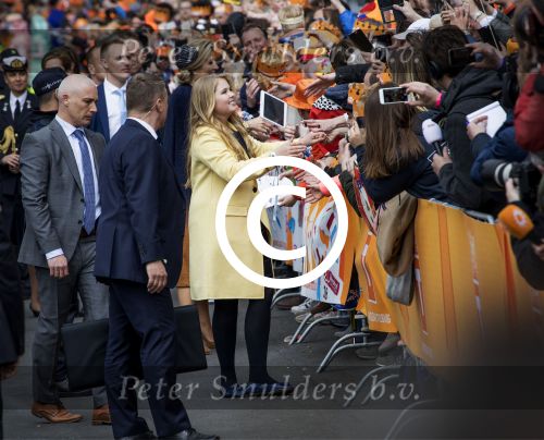 Tilburg 27 april 2017
Koningsdag in Tilburg. 
Prinses Amalia