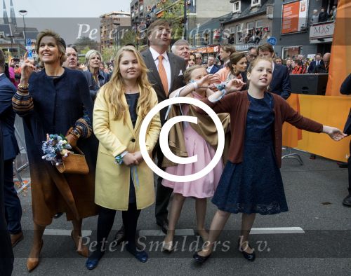Tilburg 27 april 2017
Koningsdag in Tilburg. 
Prinses Amalia