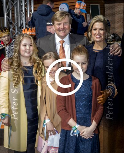 Tilburg 27 april 2017
Koningsdag in Tilburg. 
Prinses Amalia