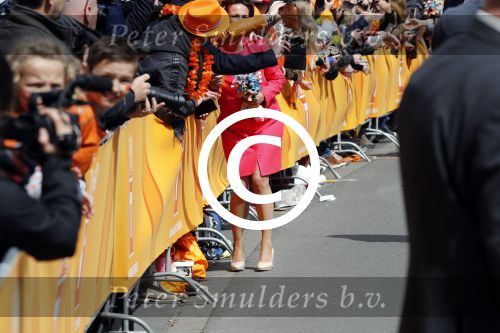 Tilburg 27 april 2017
Koningsdag in Tilburg.  
Prinses Annette
