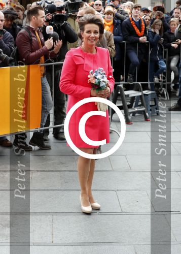 Tilburg 27 april 2017
Koningsdag in Tilburg.  
Prinses Annette