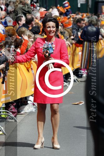 Tilburg 27 april 2017
Koningsdag in Tilburg.  
Prinses Annette