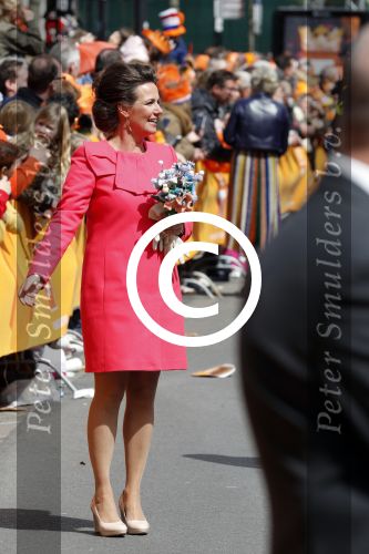 Tilburg 27 april 2017
Koningsdag in Tilburg.  
Prinses Annette