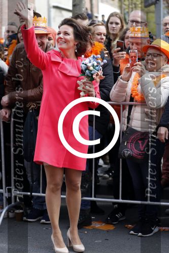 Tilburg 27 april 2017
Koningsdag in Tilburg.  
Prinses Annette