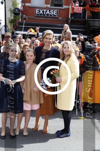 Tilburg 27 april 2017
Koningsdag in Tilburg. 
Prinses Ariane