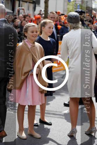 Tilburg 27 april 2017
Koningsdag in Tilburg. 
Prinses Ariane
