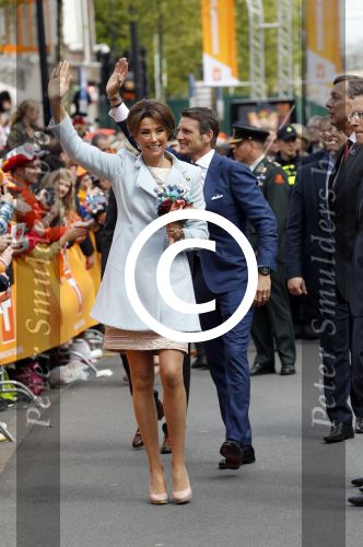 Tilburg 27 april 2017
Koningsdag in Tilburg. 
Prinses Marilene