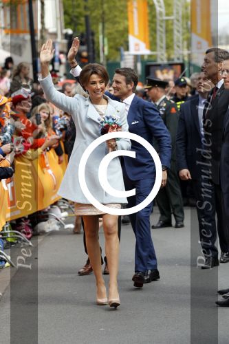 Tilburg 27 april 2017
Koningsdag in Tilburg. 
Prinses Marilene