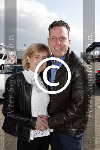 Zandvoort 29 april 2017
Feest Albert Westerman ( state of art) op circuitpark Zandvoort. Rob Geus met zijn zwangere vrouw