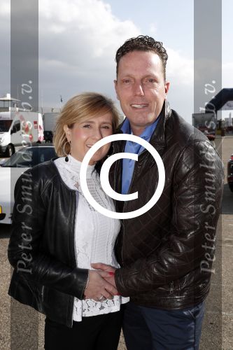 Zandvoort 29 april 2017
Feest Albert Westerman ( state of art) op circuitpark Zandvoort. Rob Geus met zijn zwangere vrouw