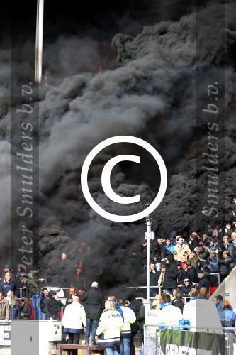 Eindhoven,23 April 2017 PSV-AJAX Seizoen 2016/2017, eindstand 1-0
Rookbom bij PSV-AJAX 2017