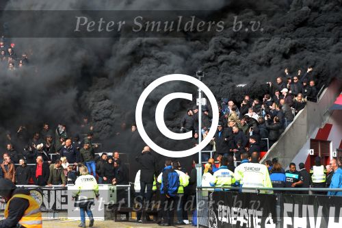 Eindhoven,23 April 2017 PSV-AJAX Seizoen 2016/2017, eindstand 1-0
Rookbom bij PSV-AJAX 2017