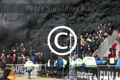 Eindhoven,23 April 2017 PSV-AJAX Seizoen 2016/2017, eindstand 1-0
Rookbom bij PSV-AJAX 2017