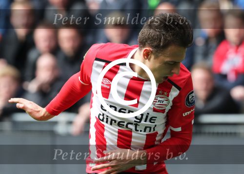 Eindhoven,23 April 2017 PSV-AJAX Seizoen 2016/2017, eindstand 1-0
Sanitiago Arias