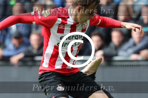 Eindhoven,23 April 2017 PSV-AJAX Seizoen 2016/2017, eindstand 1-0
Sanitiago Arias