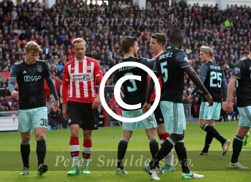 Eindhoven,23 April 2017 PSV-AJAX Seizoen 2016/2017, eindstand 1-0
Siem de Jong