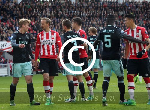 Eindhoven,23 April 2017 PSV-AJAX Seizoen 2016/2017, eindstand 1-0
Siem de Jong