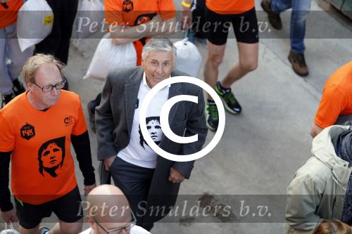 Amsterdam 25 april 2017
Huis Igone de JonghJohan Cruijff run van 14 km vanuit Olympisch stadon naar Arena. Johan Cruijff zou vandaag 70 geworden zijn. oa Estelle Cruijff Johnny Heitinga Sjaak Swart Erben Wennemars deden mee