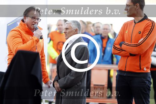 Amsterdam 25 april 2017
Huis Igone de JonghJohan Cruijff run van 14 km vanuit Olympisch stadon naar Arena. Johan Cruijff zou vandaag 70 geworden zijn. oa Estelle Cruijff Johnny Heitinga Sjaak Swart Erben Wennemars deden mee