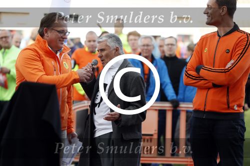 Amsterdam 25 april 2017
Huis Igone de JonghJohan Cruijff run van 14 km vanuit Olympisch stadon naar Arena. Johan Cruijff zou vandaag 70 geworden zijn. oa Estelle Cruijff Johnny Heitinga Sjaak Swart Erben Wennemars deden mee
