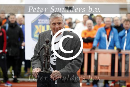 Amsterdam 25 april 2017
Huis Igone de JonghJohan Cruijff run van 14 km vanuit Olympisch stadon naar Arena. Johan Cruijff zou vandaag 70 geworden zijn. oa Estelle Cruijff Johnny Heitinga Sjaak Swart Erben Wennemars deden mee