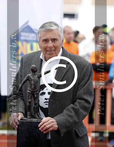 Amsterdam 25 april 2017
Huis Igone de JonghJohan Cruijff run van 14 km vanuit Olympisch stadon naar Arena. Johan Cruijff zou vandaag 70 geworden zijn. oa Estelle Cruijff Johnny Heitinga Sjaak Swart Erben Wennemars deden mee