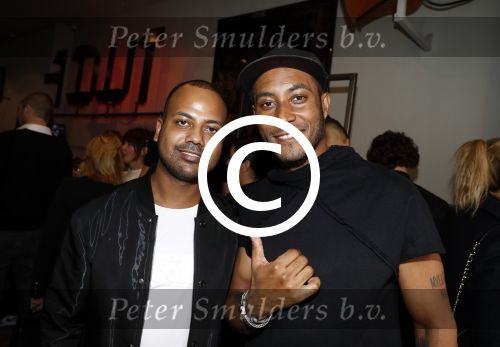 Amsterdam 12 mei 2017
Presentatie kledinglijn Sunnery James bij Four Azzuro op de pc Hooftstraat. Tony Cohen heeft samen met Sunnery collectie gemaakt. Sunnery met Michael Mendoza