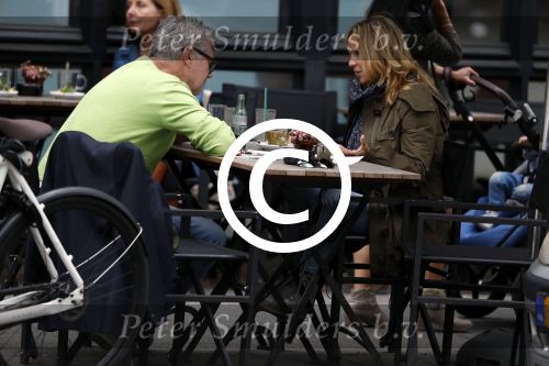 Amsterdam 15 mei 2017
Eric Beekes in amsterdamTatjana met Patrick v Mierlo op terras.