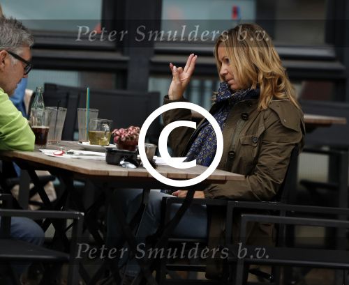 Amsterdam 15 mei 2017
Eric Beekes in amsterdamTatjana met Patrick v Mierlo op terras.