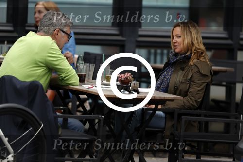 Amsterdam 15 mei 2017
Eric Beekes in amsterdamTatjana met Patrick v Mierlo op terras.