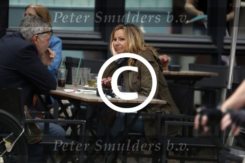 Amsterdam 15 mei 2017
Eric Beekes in amsterdamTatjana met Patrick v Mierlo op terras.