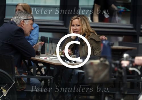 Amsterdam 15 mei 2017
Eric Beekes in amsterdamTatjana met Patrick v Mierlo op terras.