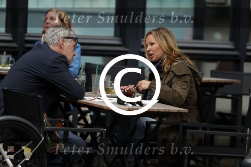 Amsterdam 15 mei 2017
Eric Beekes in amsterdamTatjana met Patrick v Mierlo op terras.