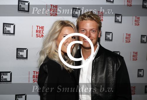 Amsterdam 10 april 2017
Free a girl gala in het scheepvaartmuseum. Thomas Berge met vriendin Cassidy Roeks