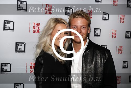 Amsterdam 10 april 2017
Free a girl gala in het scheepvaartmuseum. Thomas Berge met vriendin Cassidy Roeks