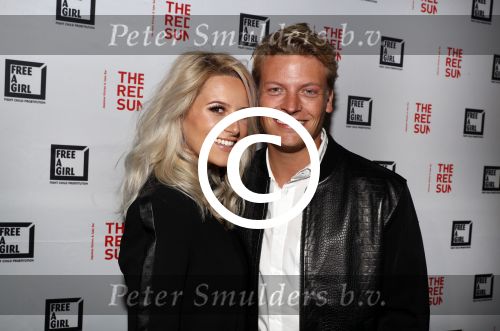 Amsterdam 10 april 2017
Free a girl gala in het scheepvaartmuseum. Thomas Berge met vriendin Cassidy Roeks