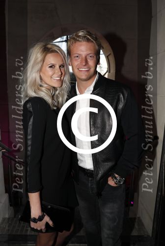 Amsterdam 10 april 2017
Free a girl gala in het scheepvaartmuseum. Thomas Berge met vriendin Cassidy Roeks