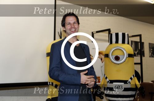 Amsterdam 8 mei 2017   
Victor Mids presengteert de nederlandse stemmencast van verschrikkelijke ikke 3 in de bijlmerbajes. De stemmen worden gedaan door Carlo Boszhard Jelle Stout Pip Pellens en Trudy Labij