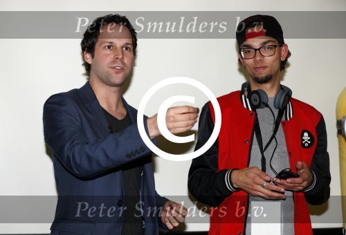 Amsterdam 8 mei 2017   
Victor Mids presengteert de nederlandse stemmencast van verschrikkelijke ikke 3 in de bijlmerbajes. De stemmen worden gedaan door Carlo Boszhard Jelle Stout Pip Pellens en Trudy Labij