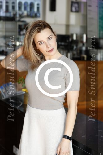 Amsterdam 13 april 2017 
Castpresentatie Huisvrouwen Bestaan Niet in vondel CS in het vondelpark. Victoria Koblenko