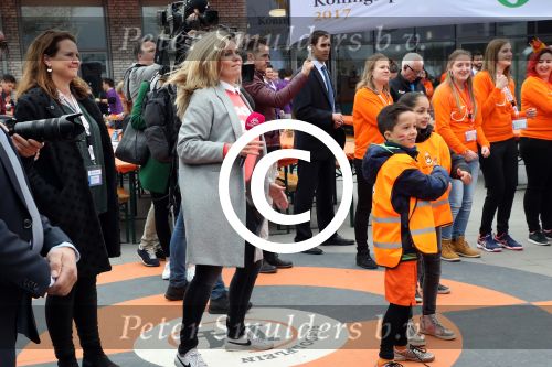 Veghel, 21 April 2017
Koningsspelen bij basisschool De Vijfmaster met Koningin Maxima en Koning Willem Alexander 
Vivian Slingerland