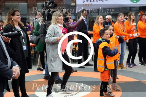 Veghel, 21 April 2017
Koningsspelen bij basisschool De Vijfmaster met Koningin Maxima en Koning Willem Alexander 
Vivian Slingerland